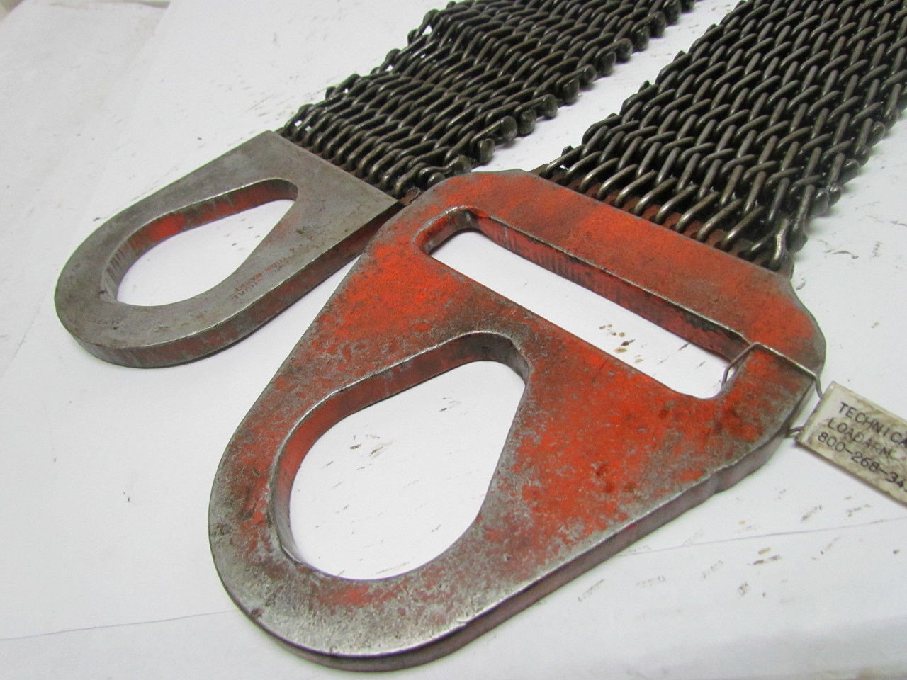 Cambridge Wire Cloth 4" x7' 10 Gauge Steel Wire Mesh Lift Sling 4.4 Ton