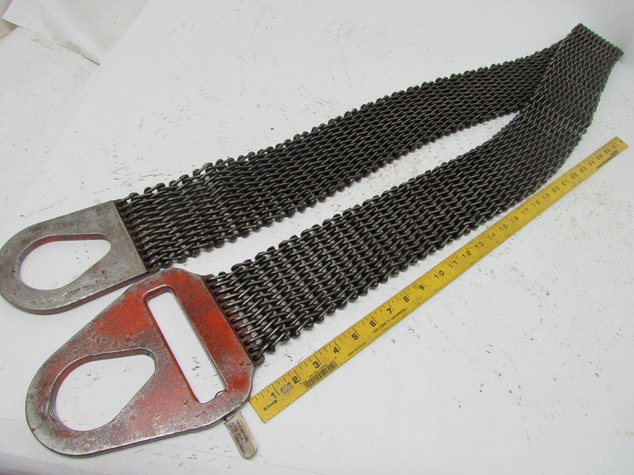 Cambridge Wire Cloth 4" x7' 10 Gauge Steel Wire Mesh Lift Sling 4.4 Ton