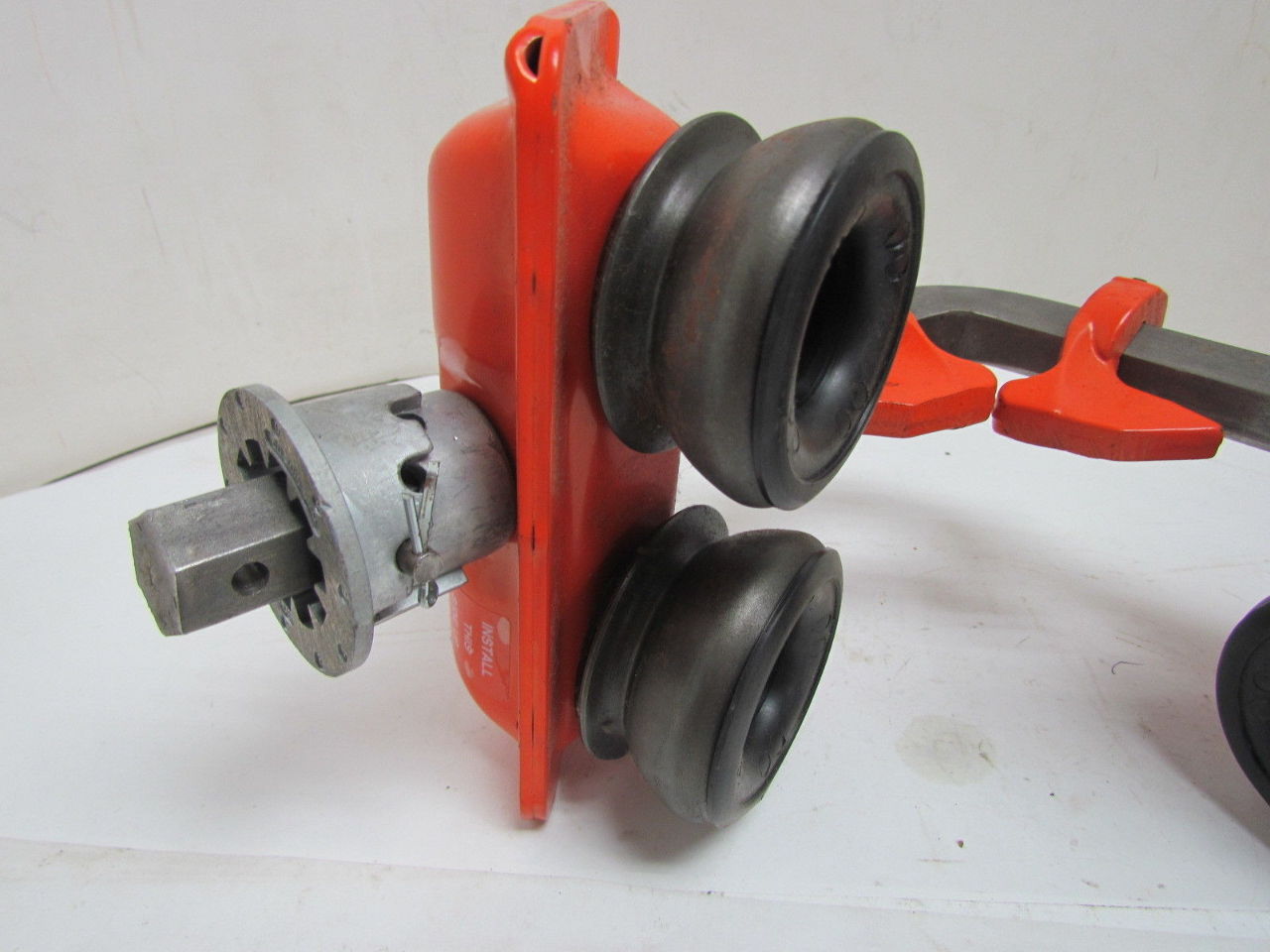 CM 3335 Series 933 Fall Arrest Trolley 350 LB Capacity 57.5" Flange