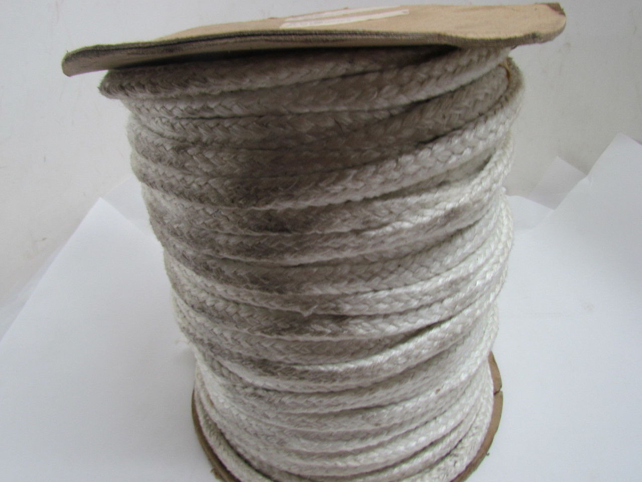 Zetex Braided Tubing 3/8x1/8"x200'Roll High Temp Heat Fire Resistant