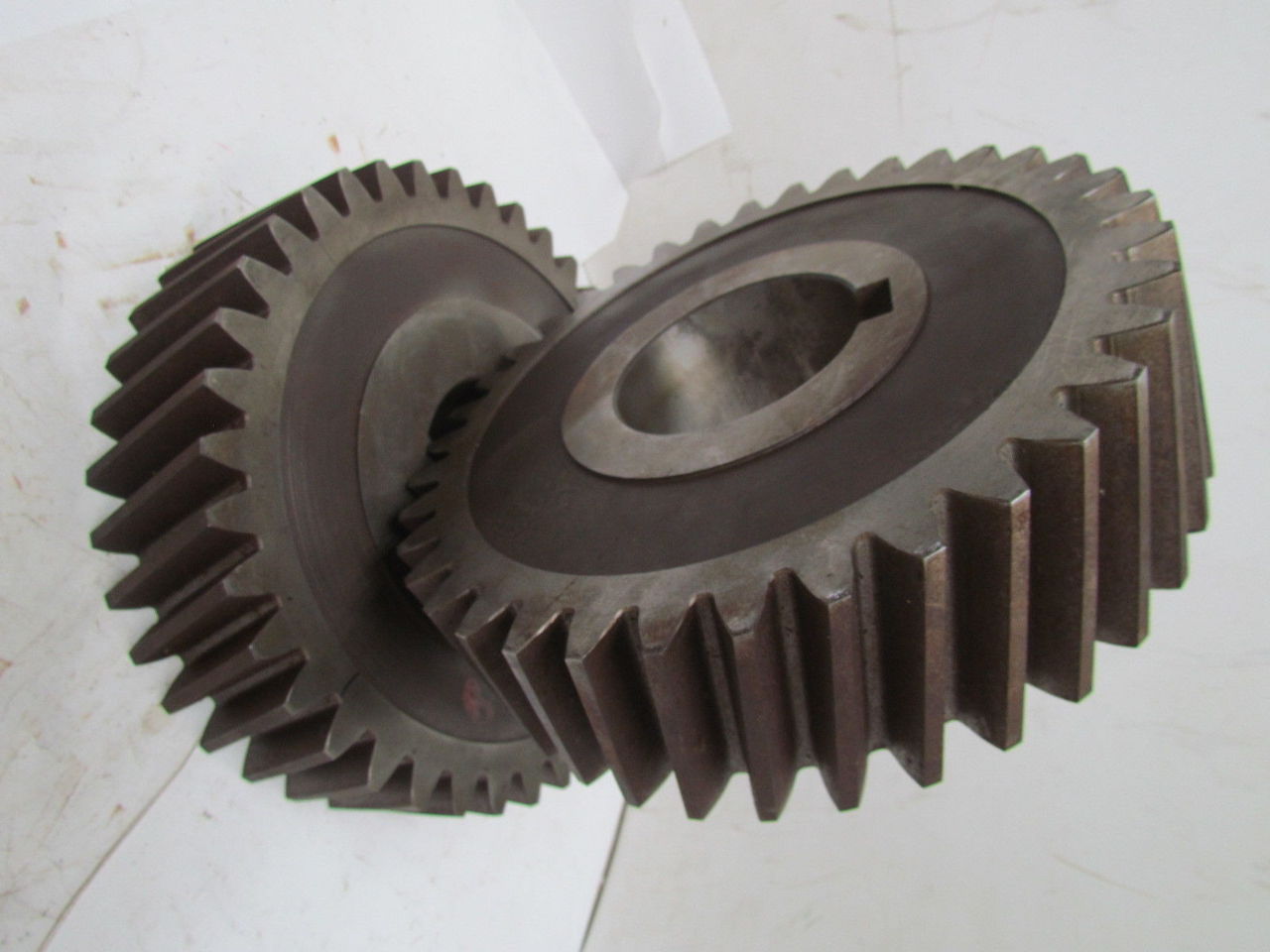 Set of HD Helical Gears 4 DP 20 degree PA 37&39T RH LH 33/8" Bore 23/