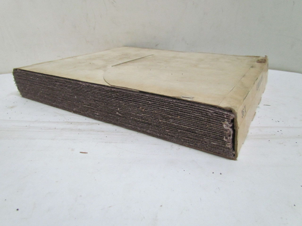 Sancap Abrasives 9 x 11" 36 Grit Aluminum Oxide Cloth Backed Sandpaper