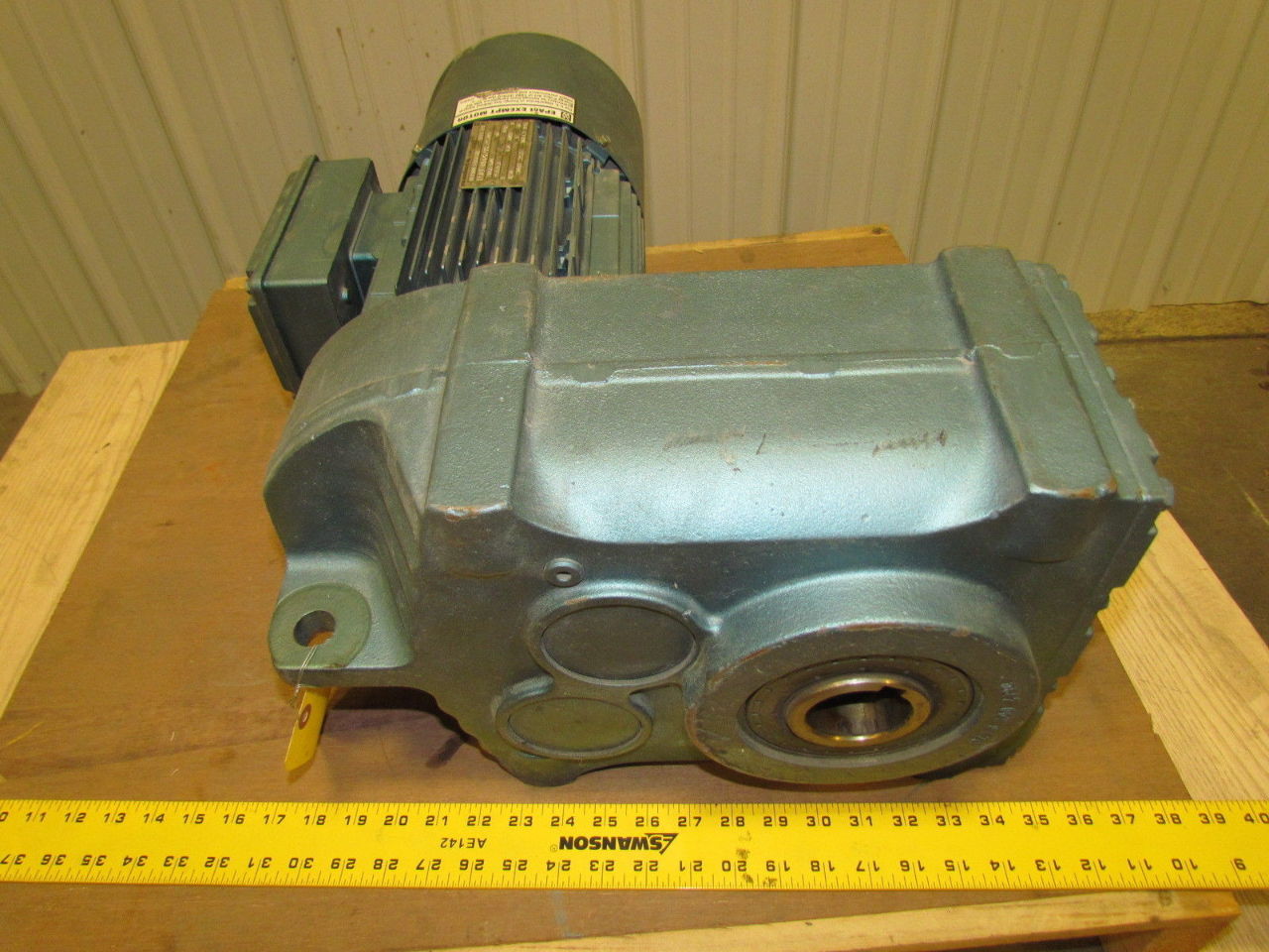 SewEurodrive 85.52 Ratio Gear Motor 20rpm 3HP 3PH TEFC Hollow Shaft 2" Bore eBay