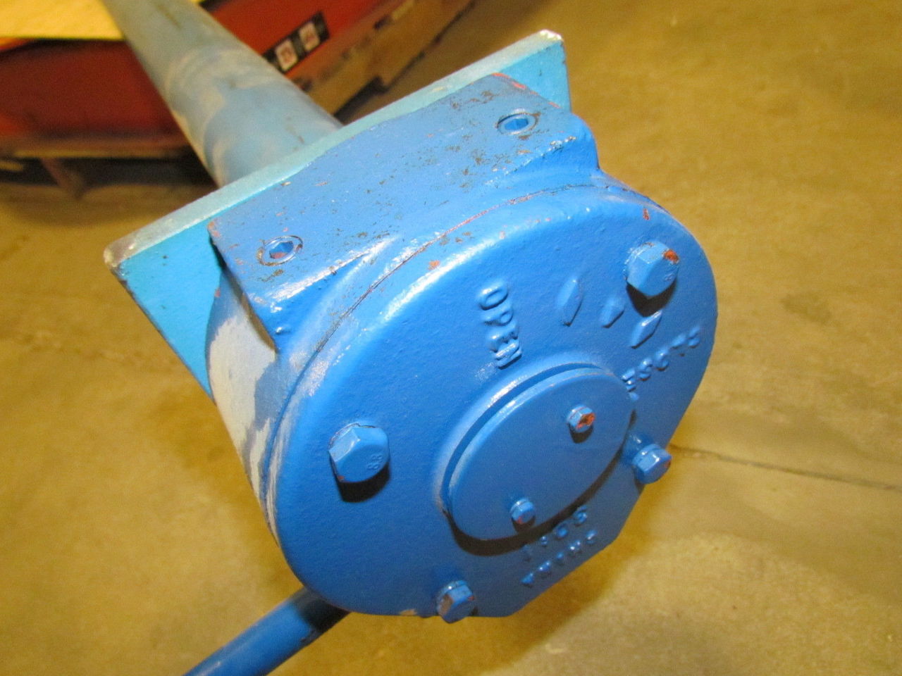 Keystone Fig AR2 10" Lug Style Butterfly Valve W/Gear Operator 78" Extension eBay