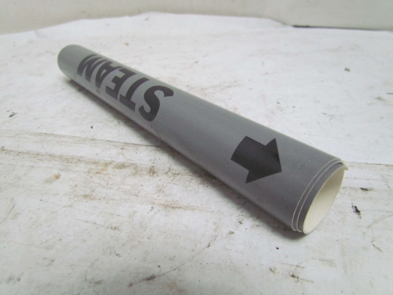 Brady SnapOn Type Pipe Marker Steam Size B Fits 13/8" to 23/8" Lot