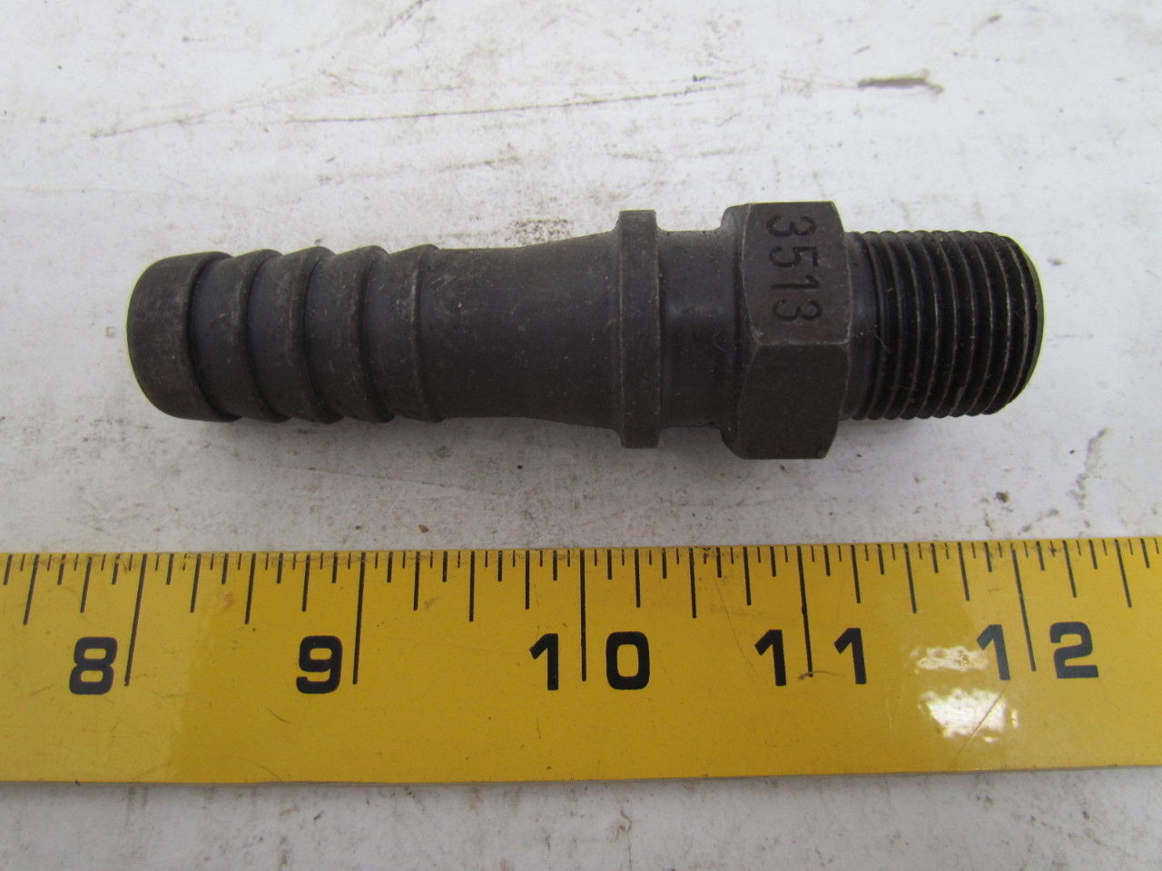 Dixon 3513 Boss Style Fitting Male NPT 1/2" x 3/4" Hose Barb Steel eBay