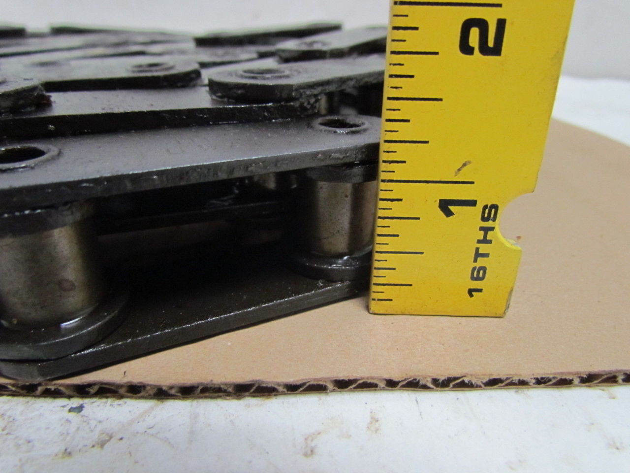 ACME C2080 RIV Riveted Double Pitch Hollow Pin Roller Chain 10 ft USA eBay