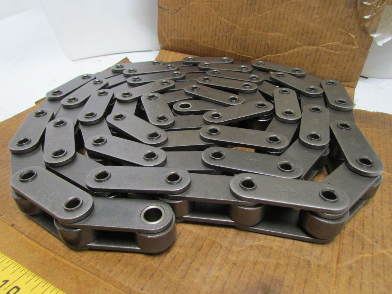 Whitney C2082R HP 2" Double Pitch Carrier Roller Chain Hollow Pin USA 10 ft