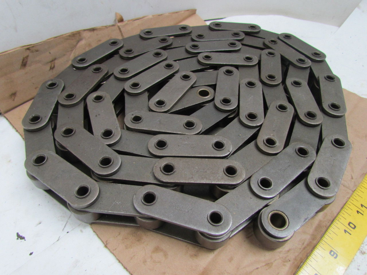 Whitney MJ2082MSL Double Pitch Carrier Roller Chain 2" Pitch Hollow Pin 10ft New