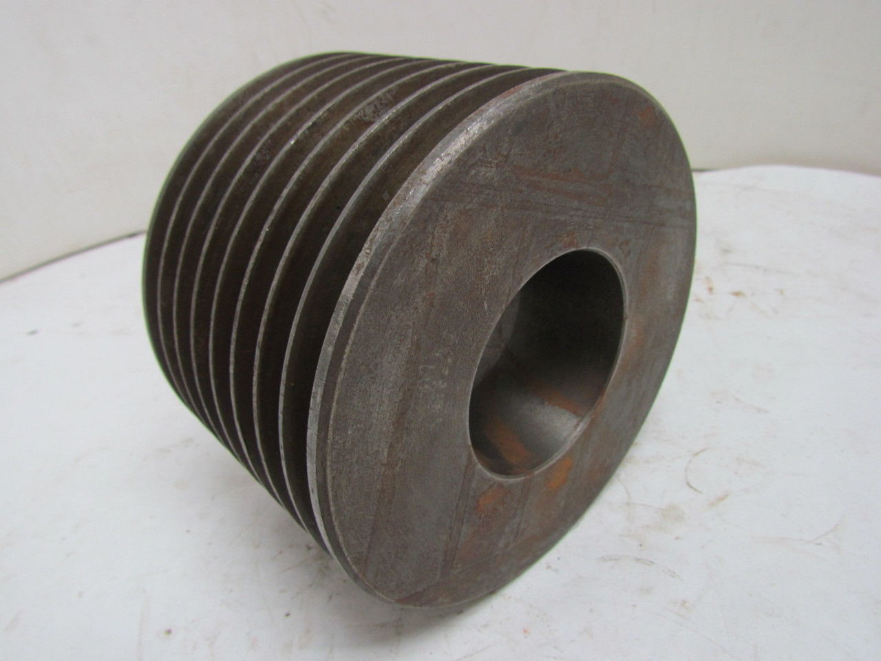 8Groove 3V VBelt Pulley Sheave 2.35" Tapered Bore 3" Hub Bore 53/8