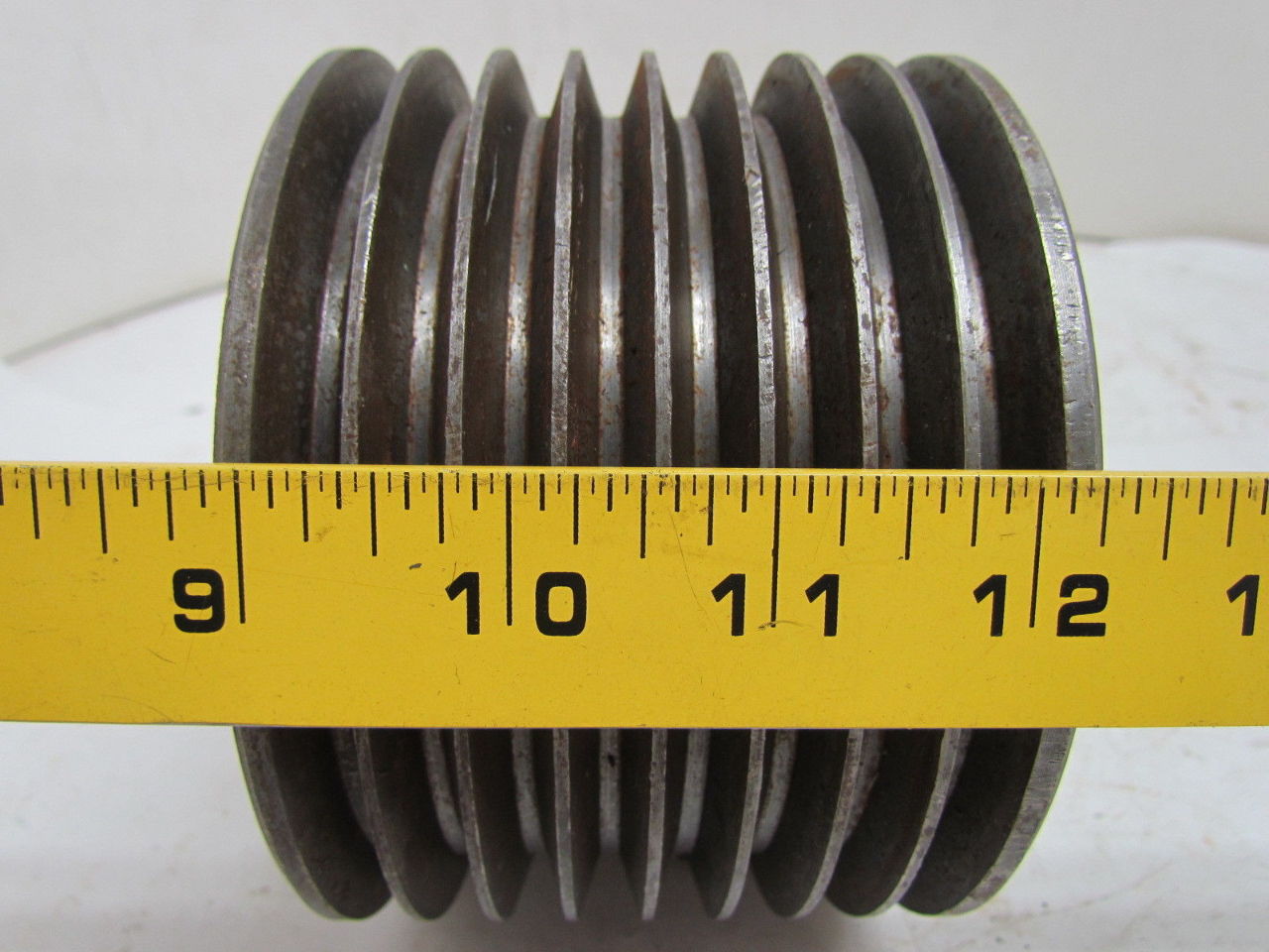 8Groove 3V VBelt Pulley Sheave 2.35" Tapered Bore 3" Hub Bore 53/8
