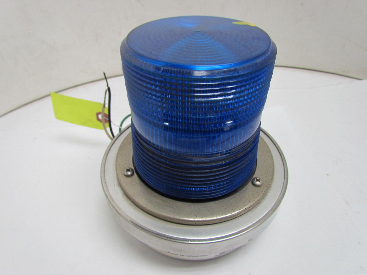 Edwards 50BN540WH Adaptabeacon Blue Signal Flash Beacon Flashing