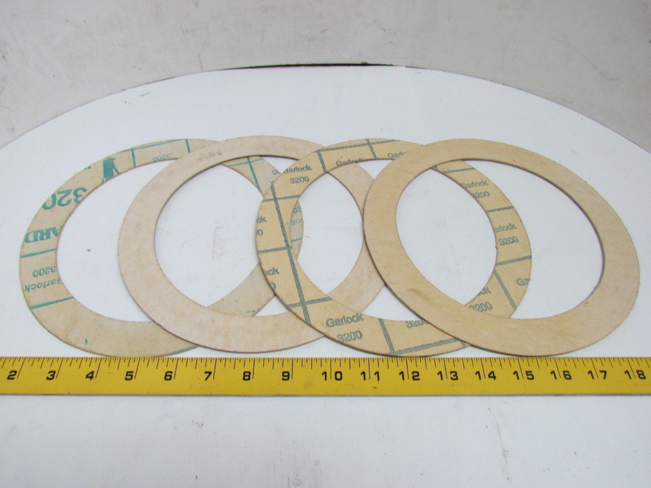 83/4x65/8" Thermoseal Fiberglass Gasket Lot of 4 ANSI 6" Pipe Flange