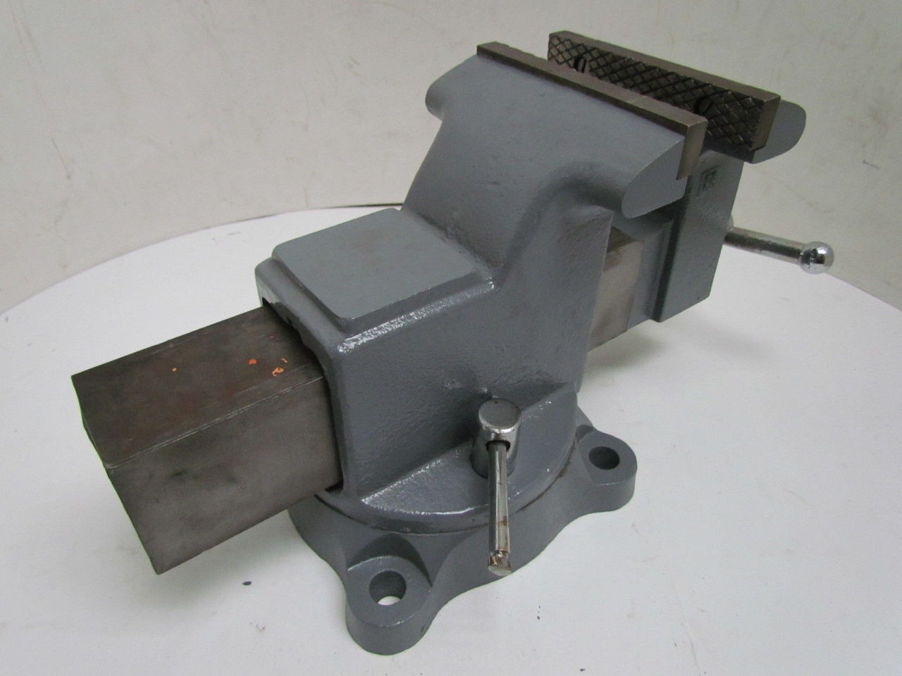 Westward 5" Mechanics Bench Vise 360 Swivel Base Pipe Jaws eBay
