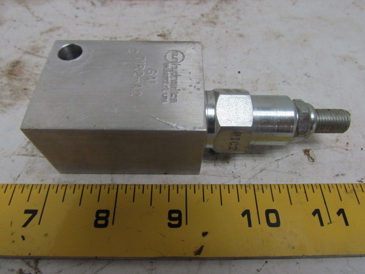 Sun Hydraulics GAI 0IR2A2 Aluminum Hydraulic Cartridge Valve 6 SAE