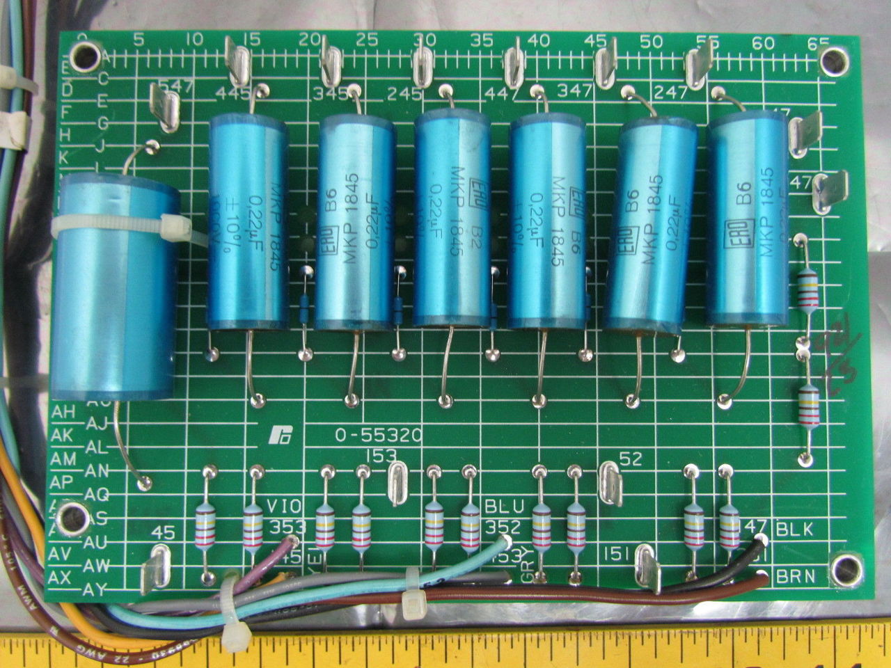 Reliance Electric 055320 Capacitor Circuit BoardPrinted DV/DT Card 460V NIB eBay