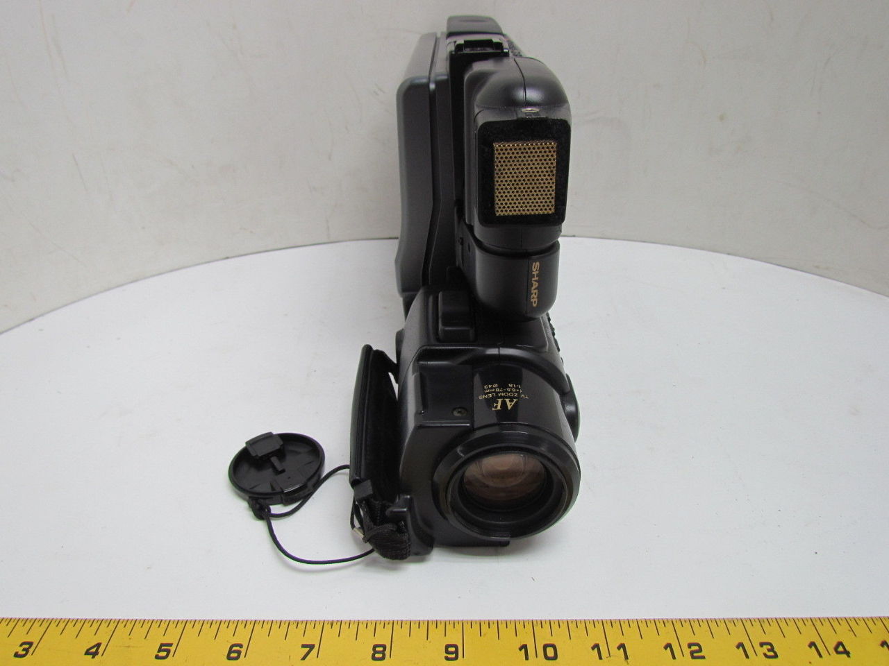 Sharp VLL50U Slim Cam VHS Camcorder 12X 6V Battery and Charger eBay