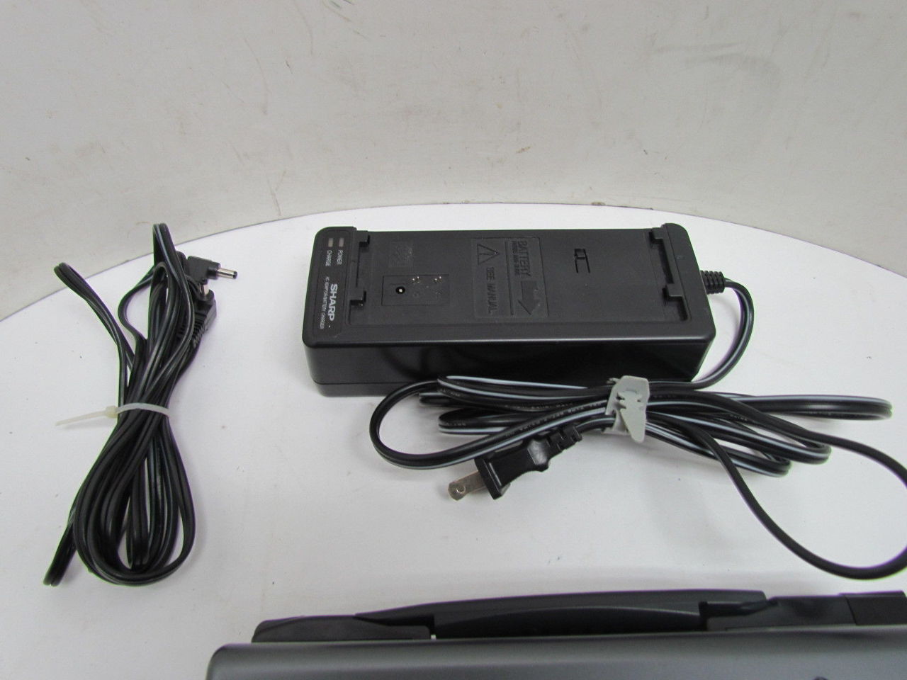 Sharp VLL50U Slim Cam VHS Camcorder 12X 6V Battery and Charger eBay