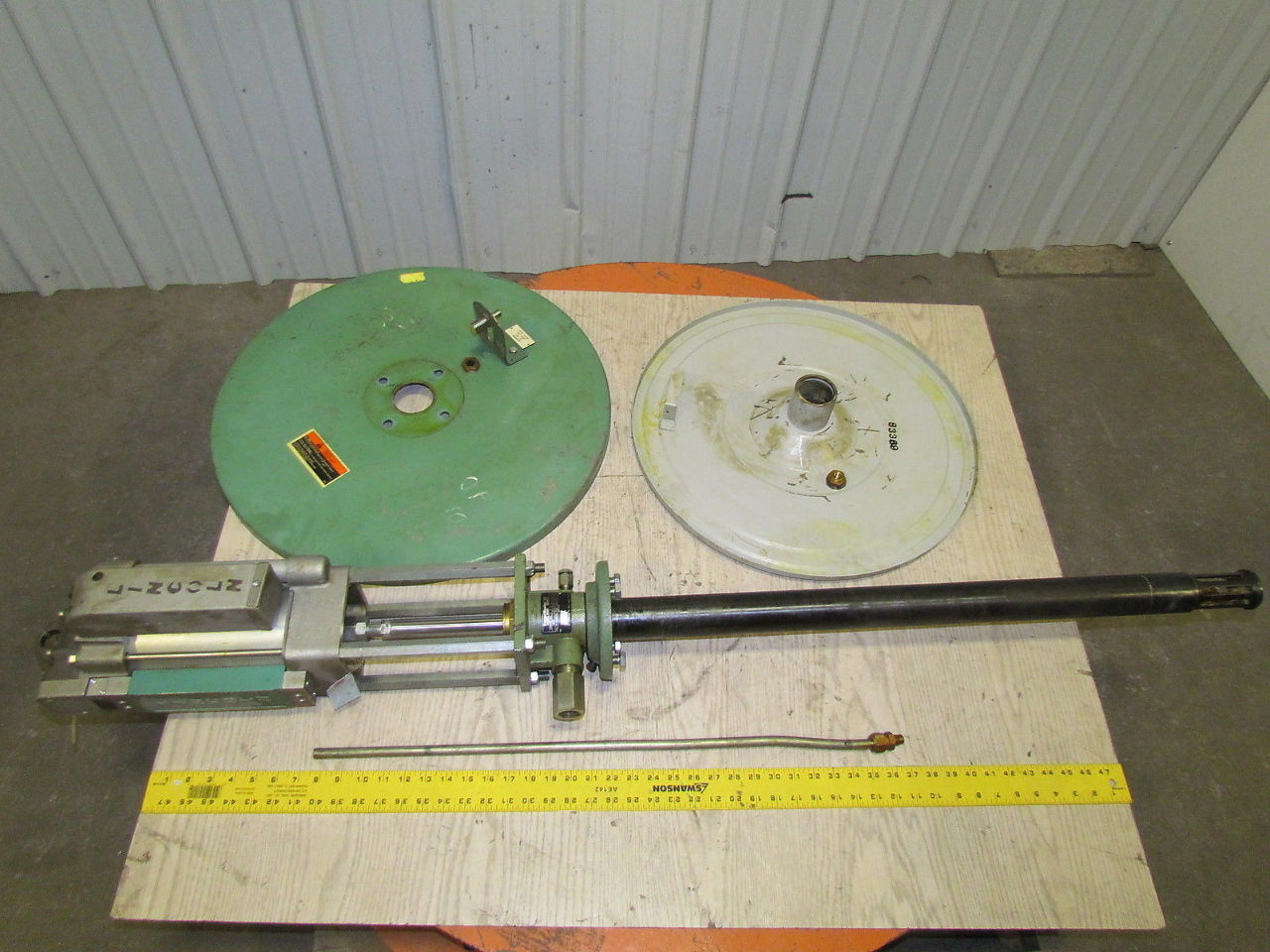 Lincoln 84991 Powermaster III 55 Gal Drum Grease Pump w/4" Air