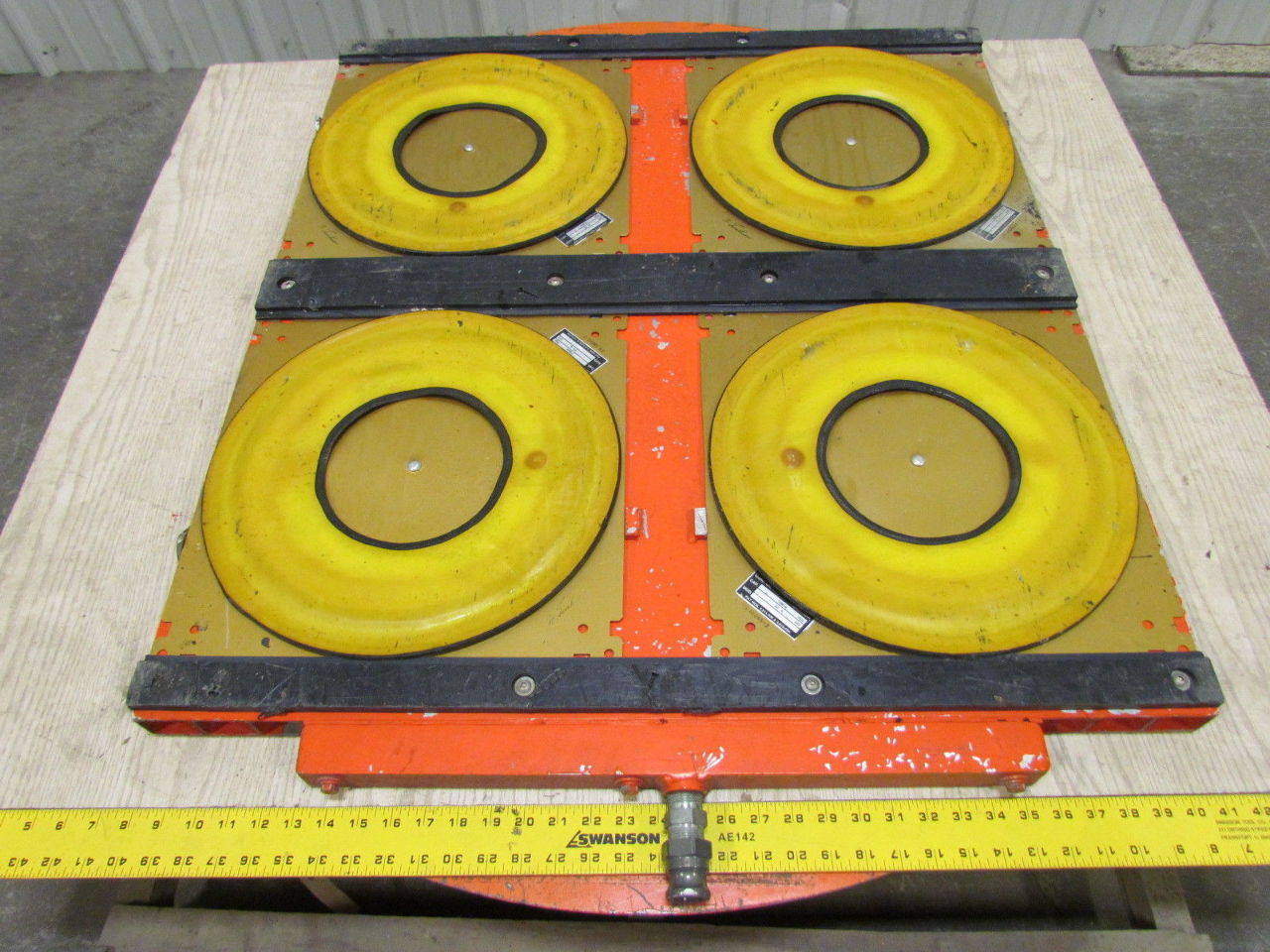 AeroGo 4P15USM Air Caster Air Bearing Pallet 5 Ton Capacity 36x33"
