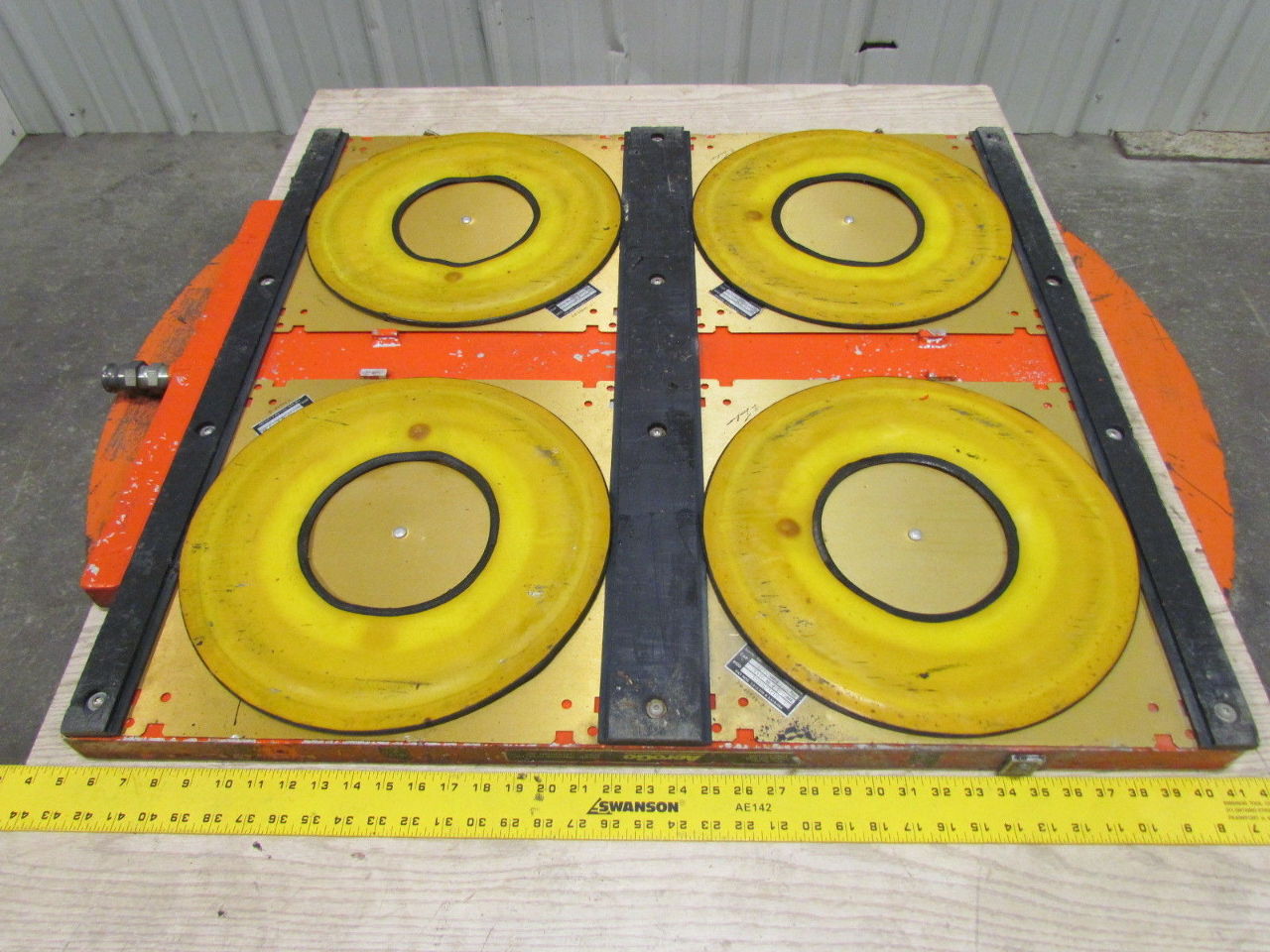 AeroGo 4P15USM Air Caster Air Bearing Pallet 5 Ton Capacity 36x33"