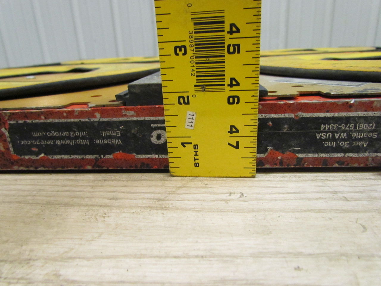 AeroGo 4P15USM Air Caster Air Bearing Pallet 5 Ton Capacity 36x33"