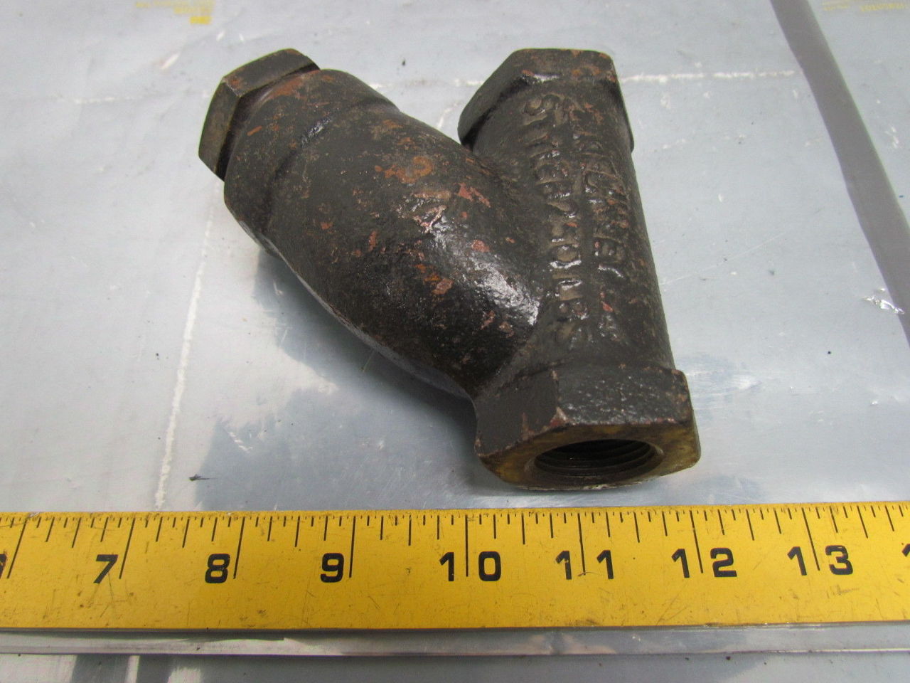 Keckley Style B 250 LBS 3/4" NPT Cast Iron Y Strainer eBay