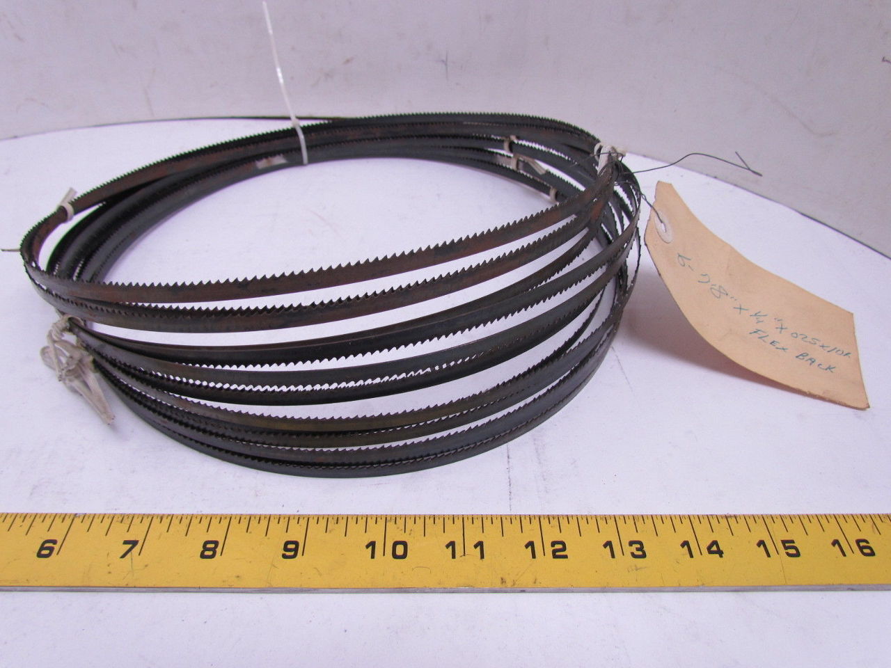 Simonds 7'8" X1/4X.025 Welded Flexback Bandsaw Blade 10 Teeth Per Inch