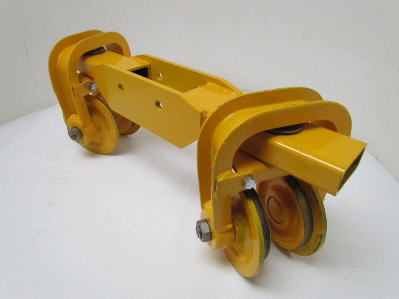 Curved IBeam Hoist Push Trolley HeavyDuty Bullseye Industrial Sales