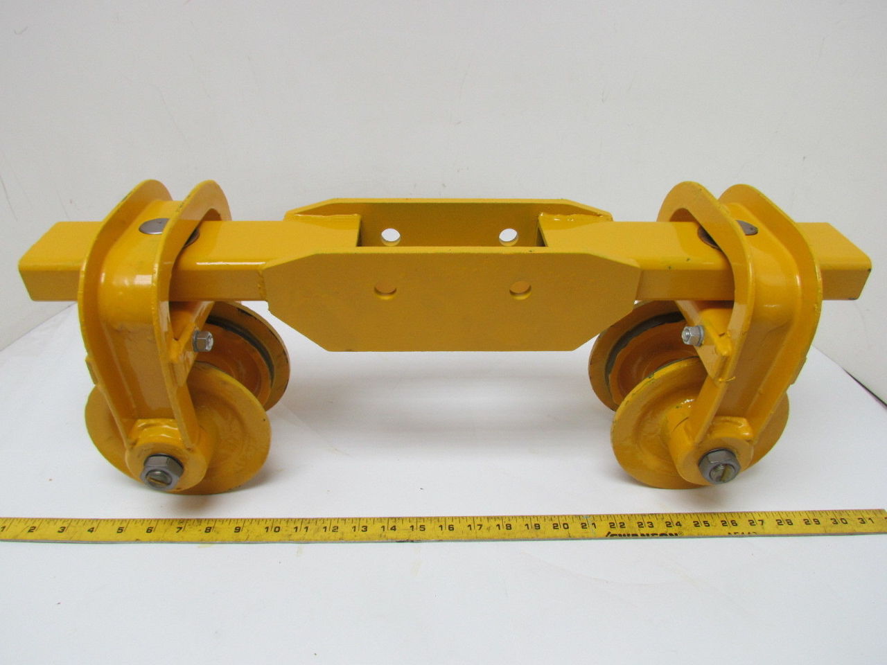 Curved IBeam Hoist Push Trolley HeavyDuty Bullseye Industrial Sales