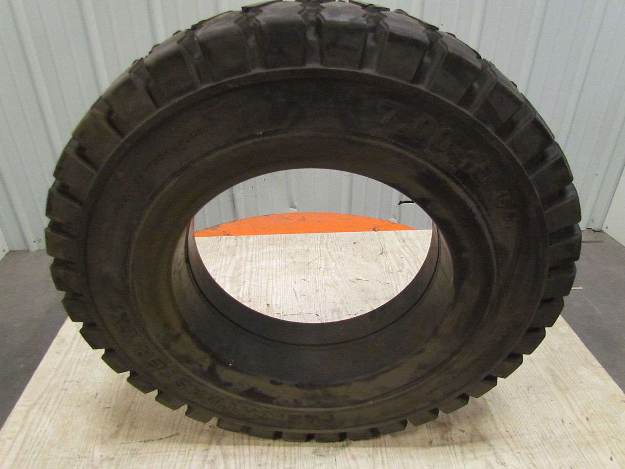 Watts 7.0015 Rim 5.5" Freightmaster CX Solid Pneumatic Forklift Tire
