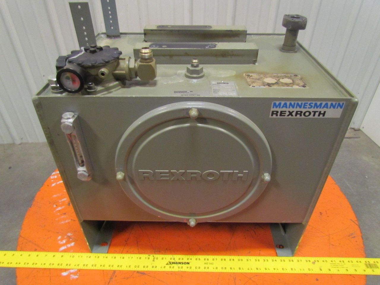 Rexroth Mannesmann 20 Gallon Hydraulic Oil Reservoir Hydac Filter