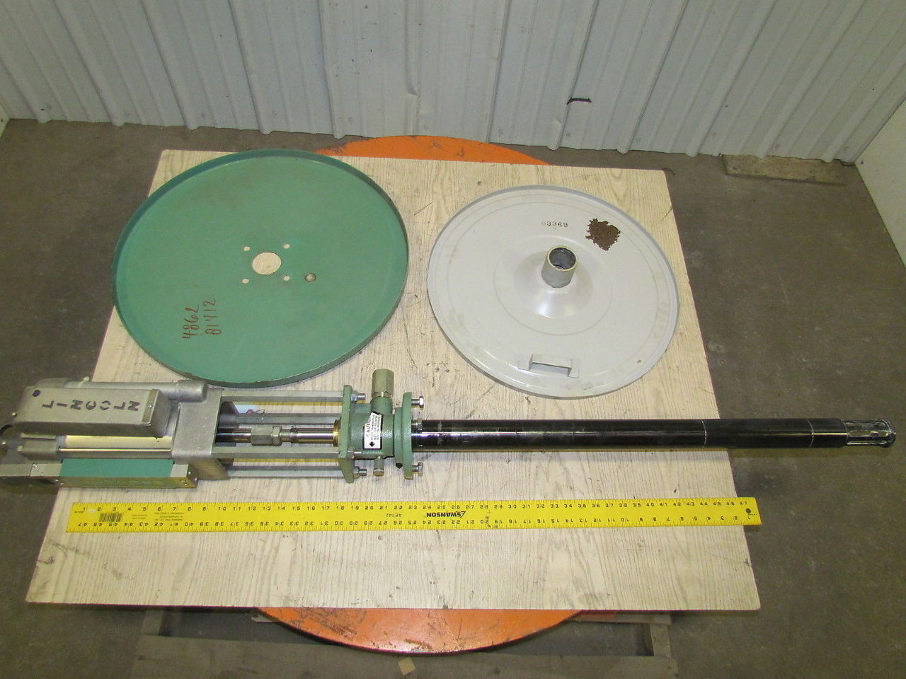 Lincoln 84991 Powermaster III 55 Gal Drum Barrel Grease Pump Air