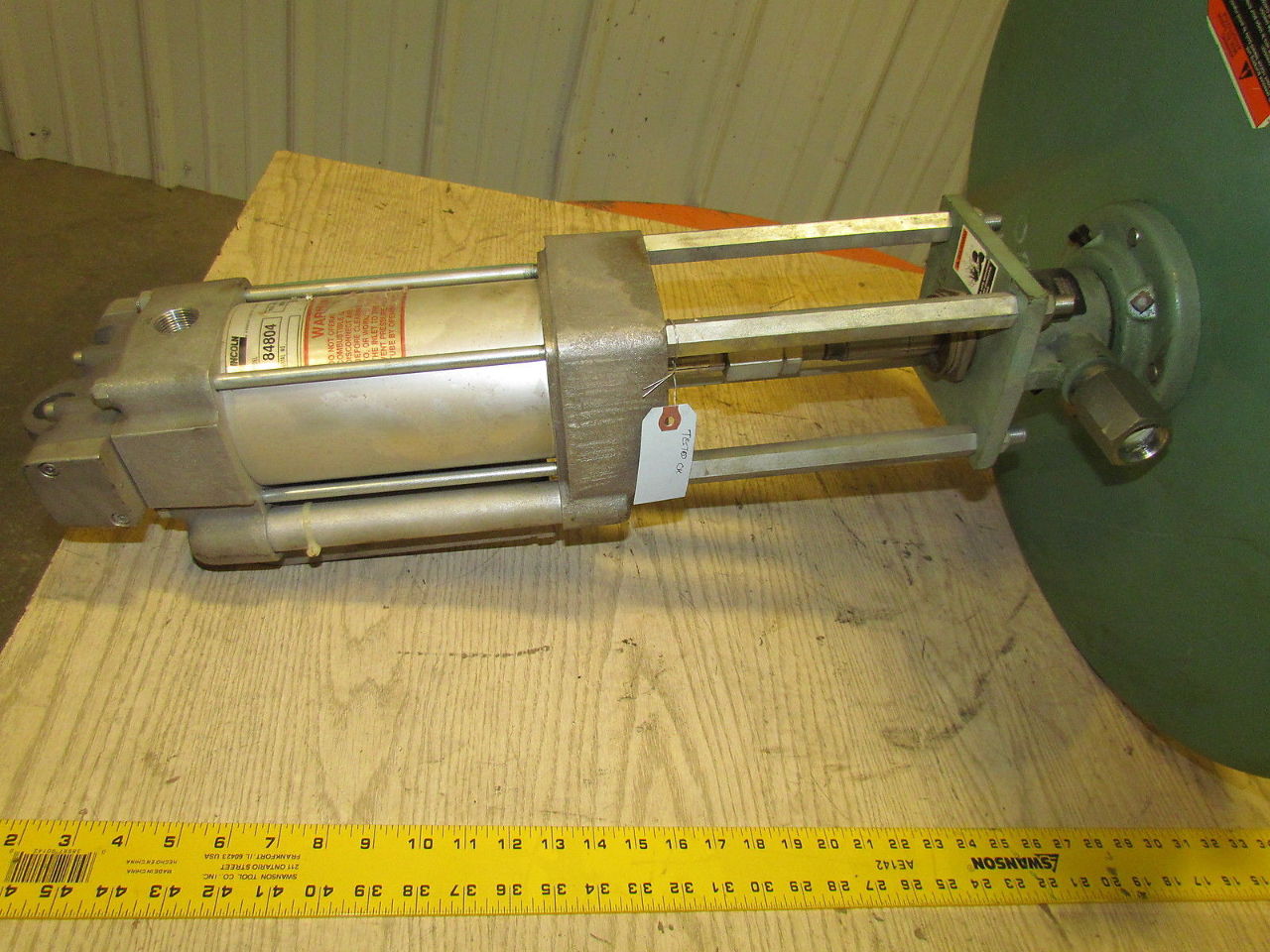 Lincoln 84991 Powermaster III 55 Gal Drum Barrel Grease Pump Air