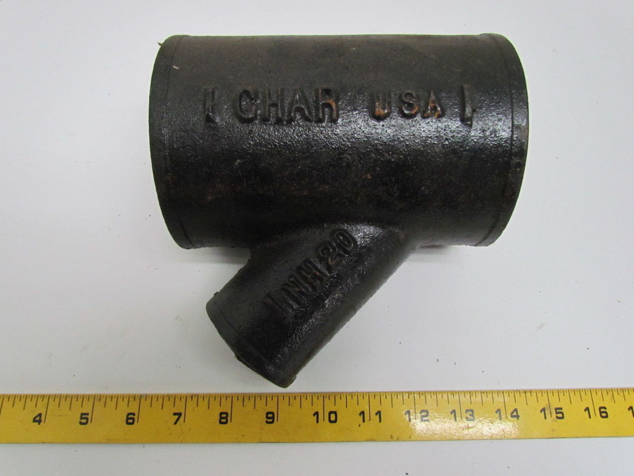 Charlotte Pipe & Foundry NH 20 00217 4x2 Cast Iron No Hub Wye Fitting