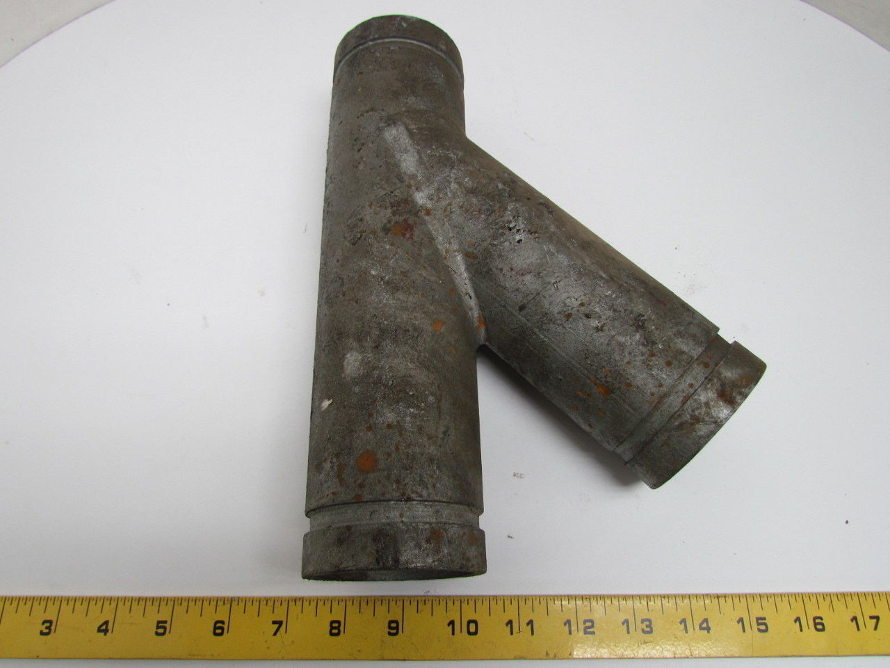 Victaulic 21/2in 45 deg Lateral Groove Lock Galvanized Pipe Fitting eBay