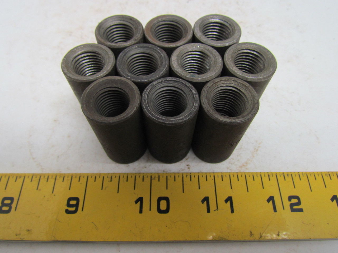 1/4" NPT Class 3000 Sch 80 Steel Black Pipe Coupling tapered
