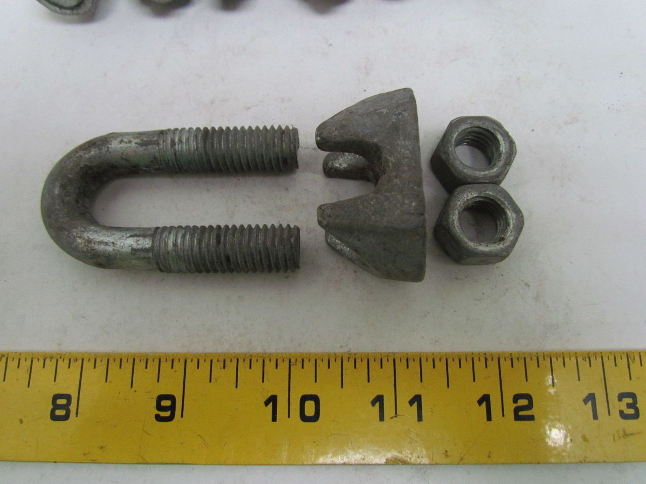1/2" Galvanized Wire Rope UBolt Cable Clips 7pcs eBay