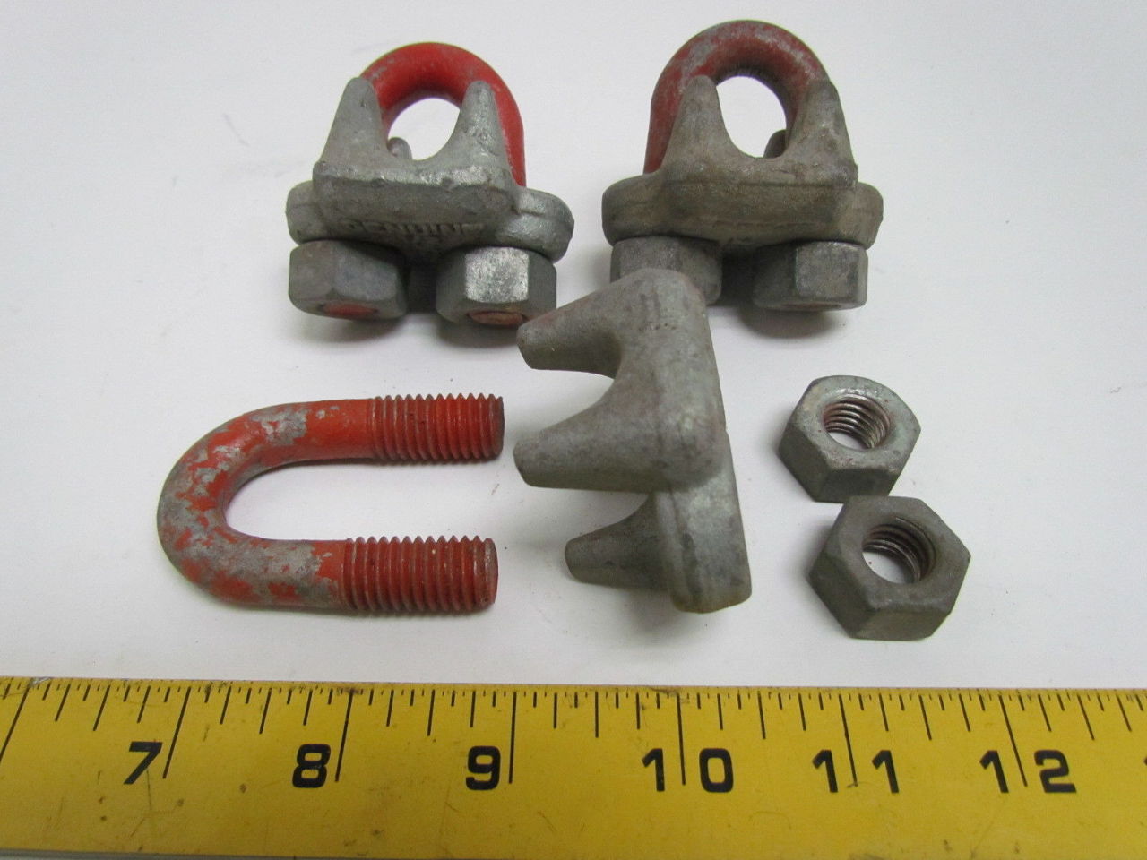 Crosby 1010131 1/2" Wire Rope Clip UBolt Cable Clamp 1/2" 3pcs eBay