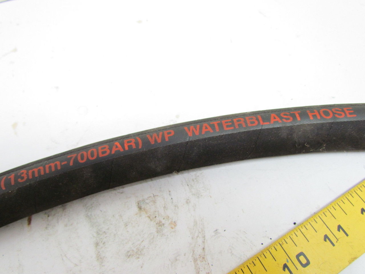 1/2" 10,000psi WP Waterblast Hose 30" Long W/1/2" NPT on each end No