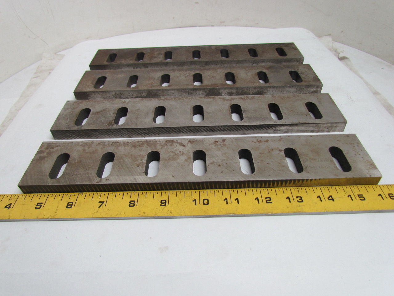 Zenith Cutter K53116Z2 I01 Granulator Bed Knife Blades 7Hole 12" Set