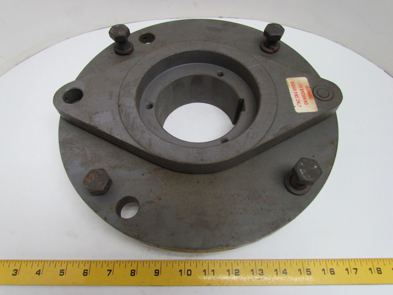 Browning SHR1 Shear Pin Hub Assembly Uses R1 Bushing 4 Bolt NEW eBay