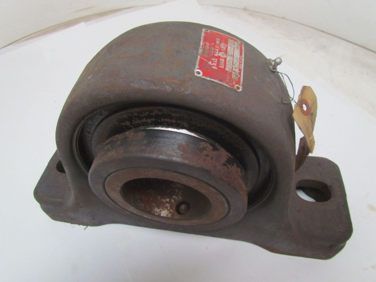 Link Belt P355 2 Bolt Pillow Block Bearing 37/16" Bore Light Surface Rust NEW eBay
