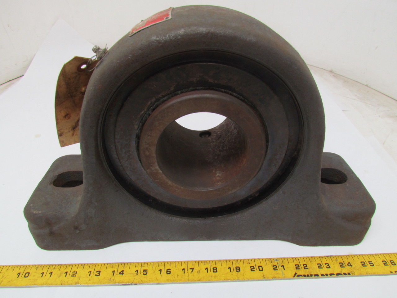 Link Belt P355 2 Bolt Pillow Block Bearing 37/16" Bore Light Surface Rust NEW eBay