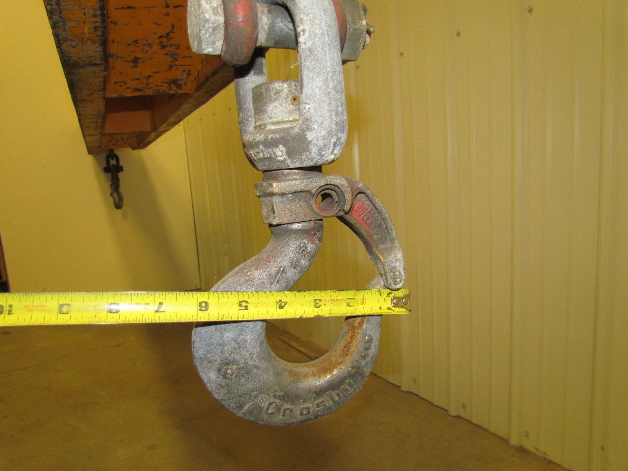 Brehob 5 Ton 10000 LB 10 ft Spreader Bar Lifting Beam Crosby Swivel hooks eBay