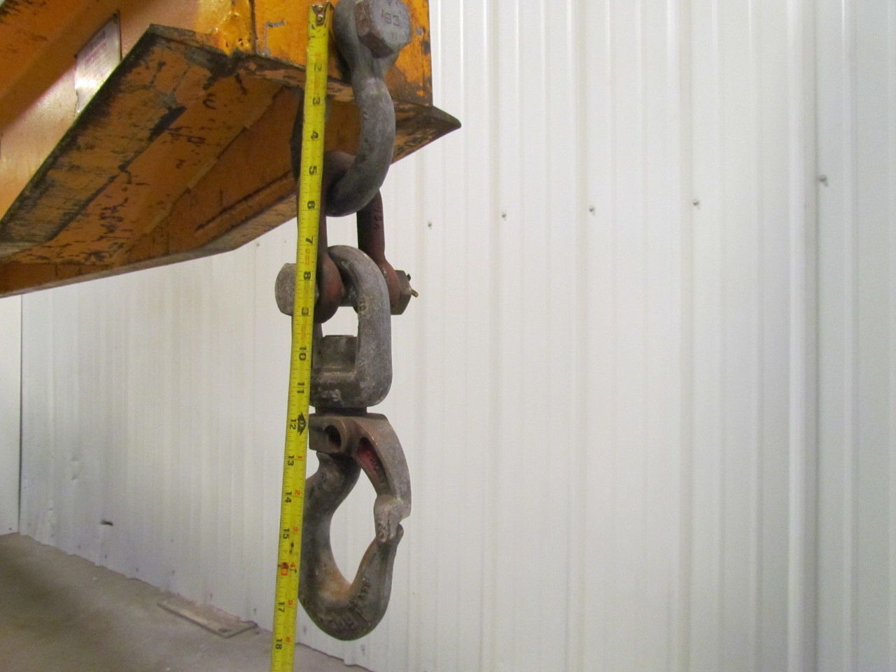 Brehob 5 Ton 10000 LB 10 ft Spreader Bar Lifting Beam Crosby Swivel hooks eBay