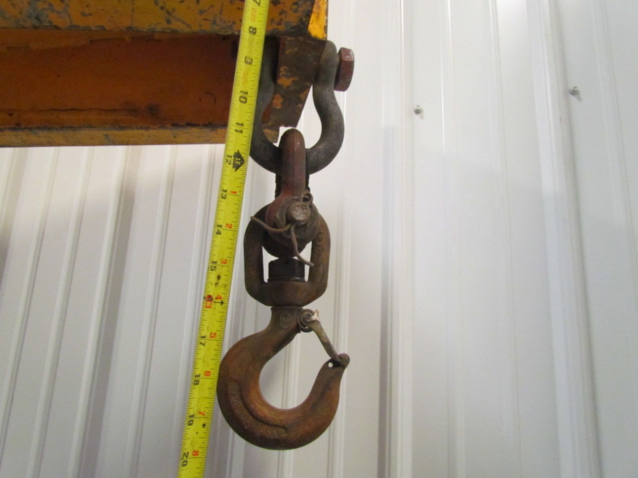 Brehob 5 Ton 10000 LB 10' Spreader Bar Lifting Beam USA Swivel hooks eBay