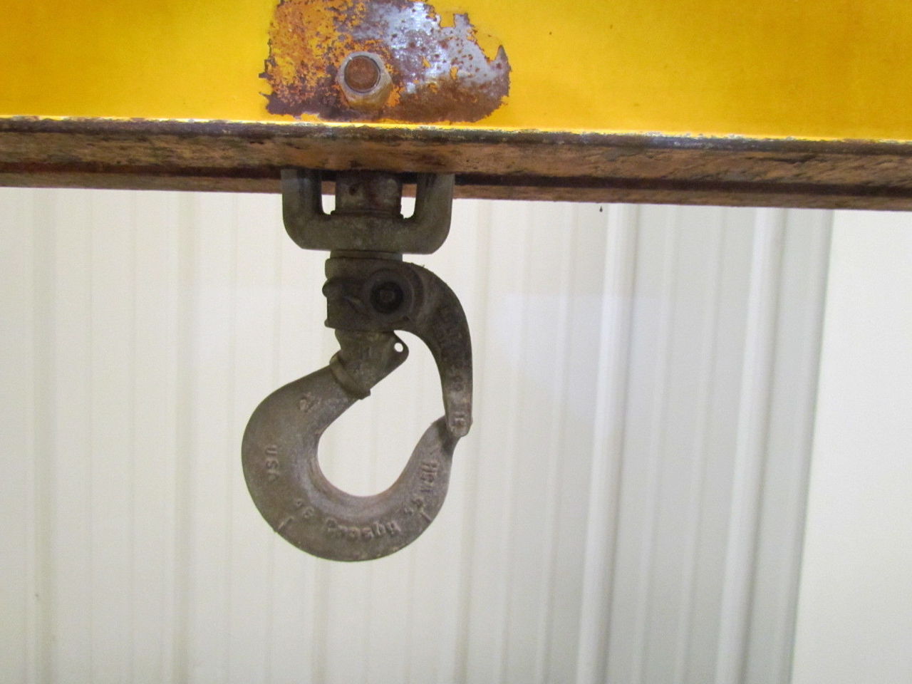 Brehob 4000 LB 2 Ton Adjustable Spreader Bar Lifting Beam 810' Swivel hook eBay