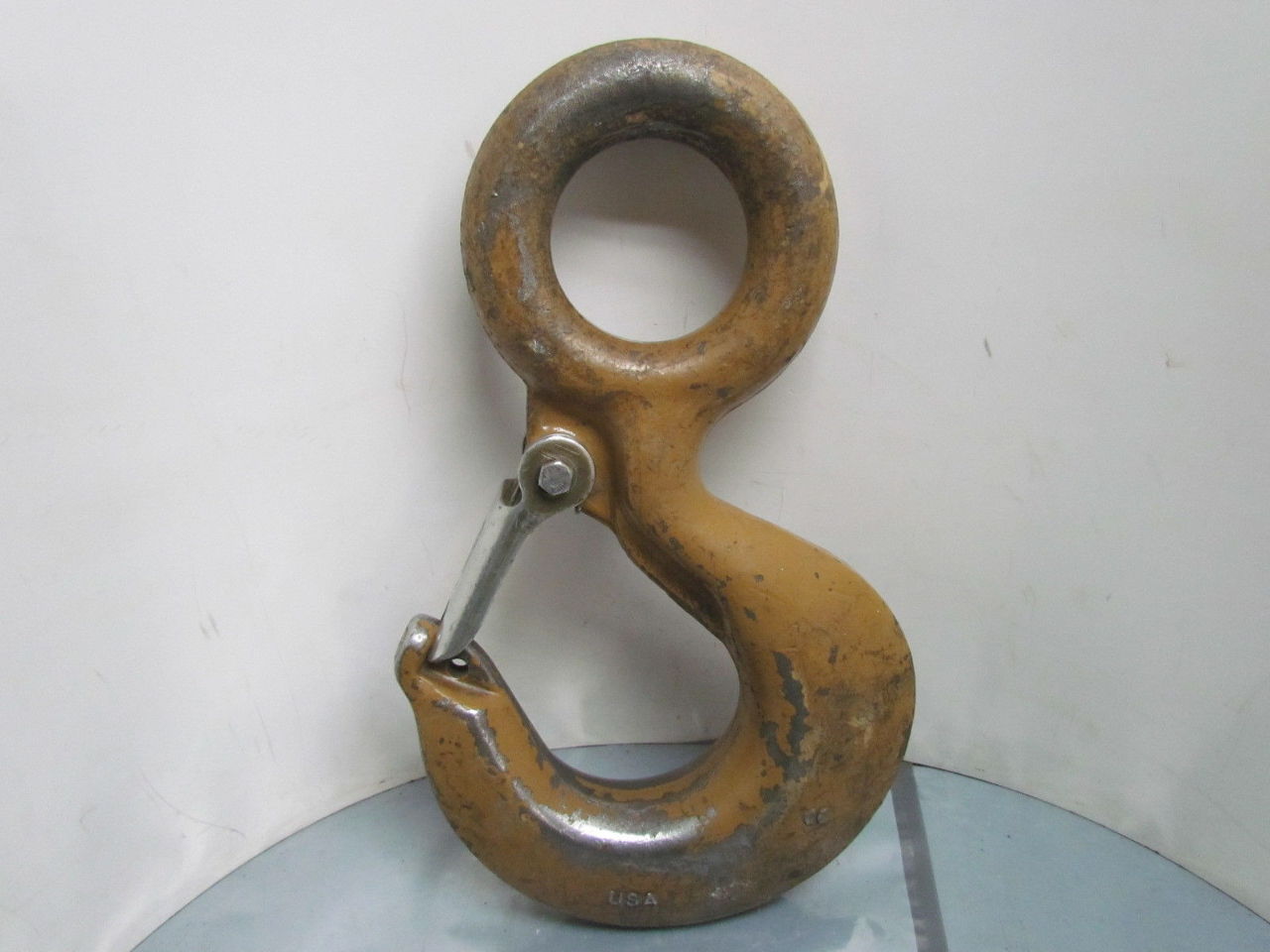 Crosby S320AN 22Ton Eye Sling Hook w/Latch Alloy Steel 31/2" Eye Dia