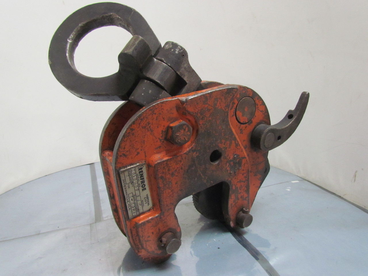 Renfroe JP 2Ton Vertical Lift Clamp 2"2 3/4" Capacity eBay
